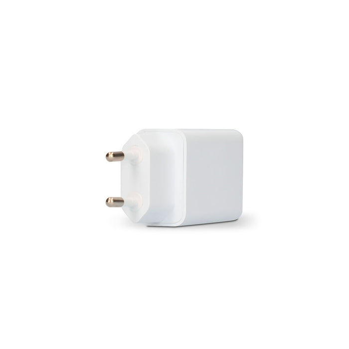 Зарядно за стена + Lightning кабел MFI KSIX Apple-compatible 2.4A USB iPhone