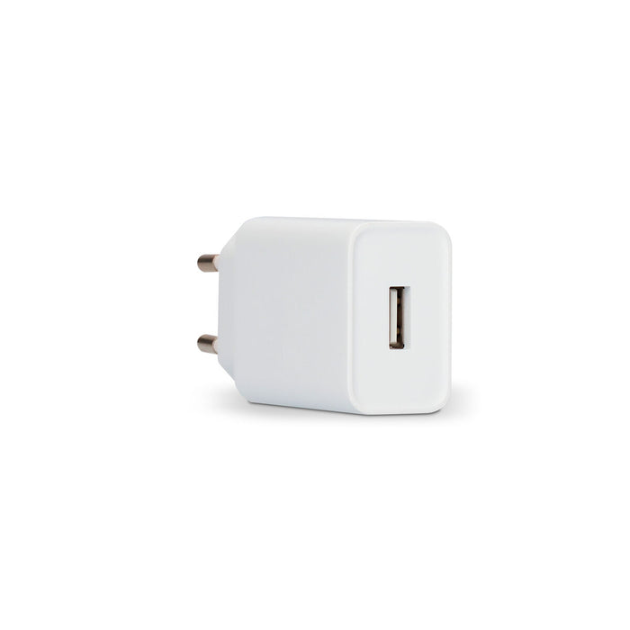 Зарядно за стена + Lightning кабел MFI KSIX Apple-compatible 2.4A USB iPhone