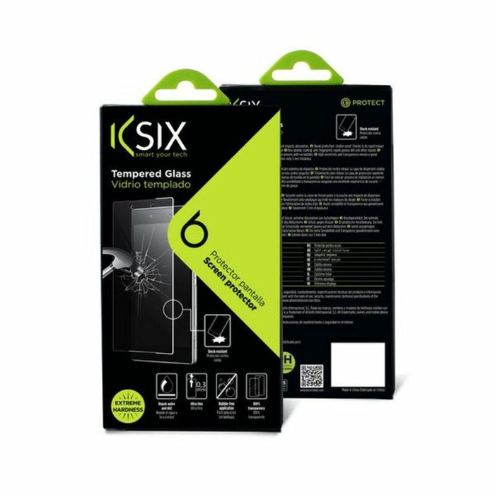 Протектор за екран на мобилен телефон от темперирано стъкло Iphone 6 Plus-6s Plus KSIX Extreme