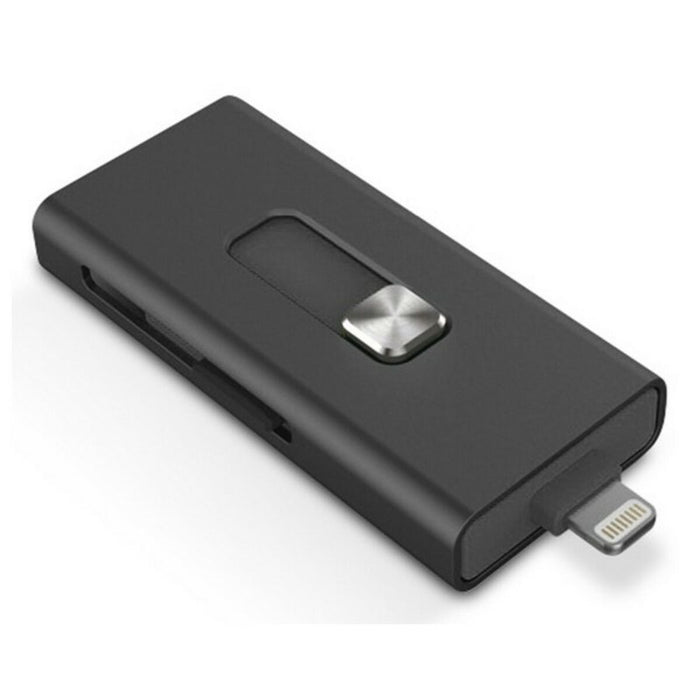 Четец за карти KSIX Micro SD Черен