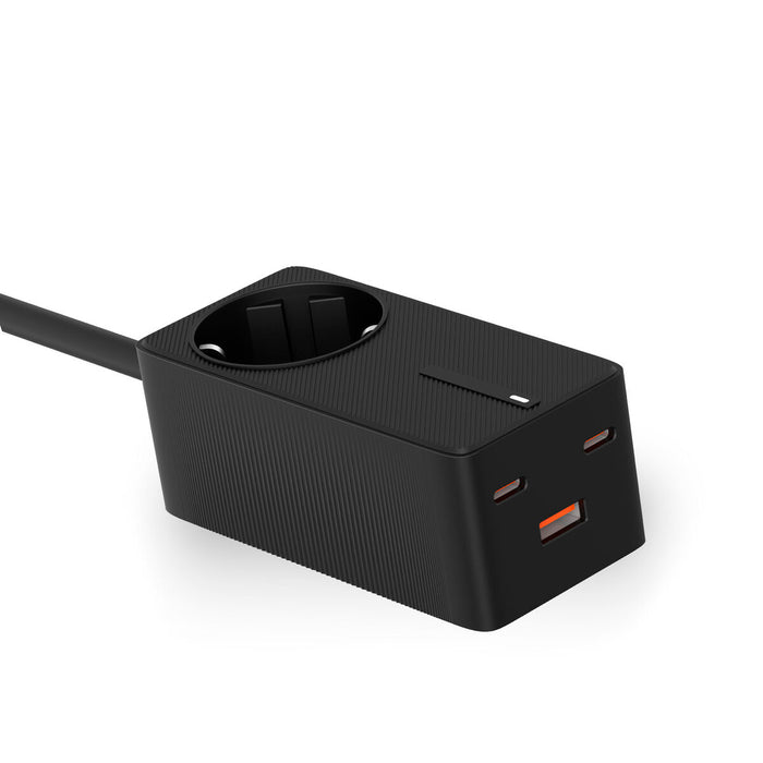 Зарядно за стена KSIX GaN Черен 65 W