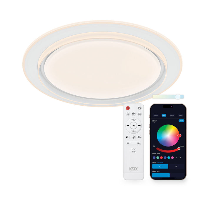LED Таванна Светлина KSIX Sfera (3000k - 6500k)