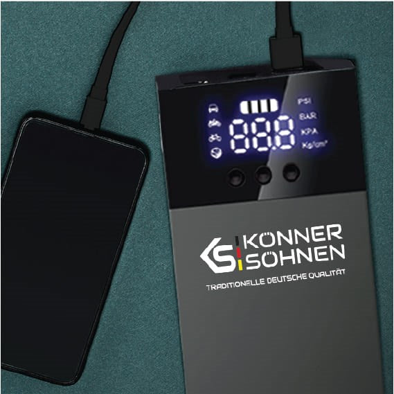Пусково устройство с компресор Könner & Söhnen JSP-1200