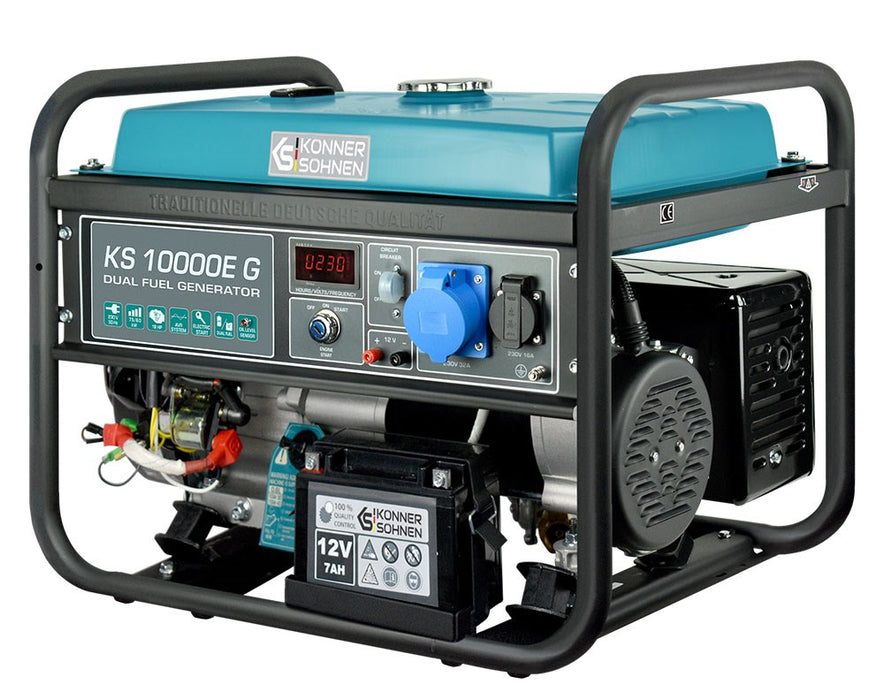 ХИБРИДЕН ГЕНЕРАТОРЕН КОМПЛЕКТ 7,5KW,230V KÖNNER&SÖHNEN KS10000E G