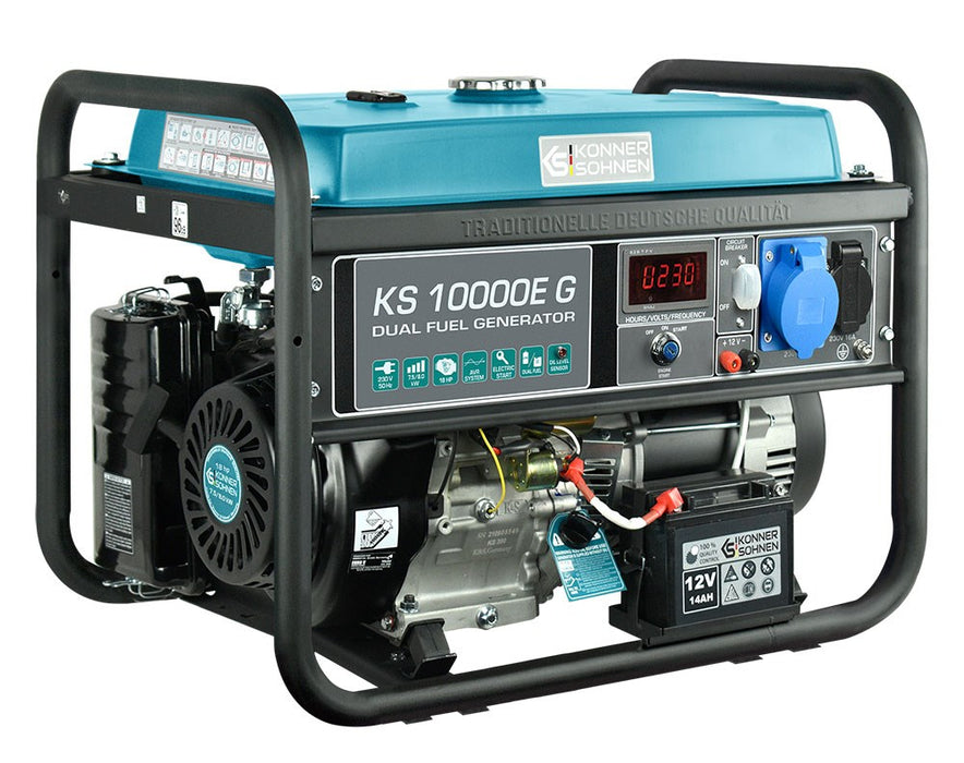 ХИБРИДЕН ГЕНЕРАТОРЕН КОМПЛЕКТ 7,5KW,230V KÖNNER&SÖHNEN KS10000E G