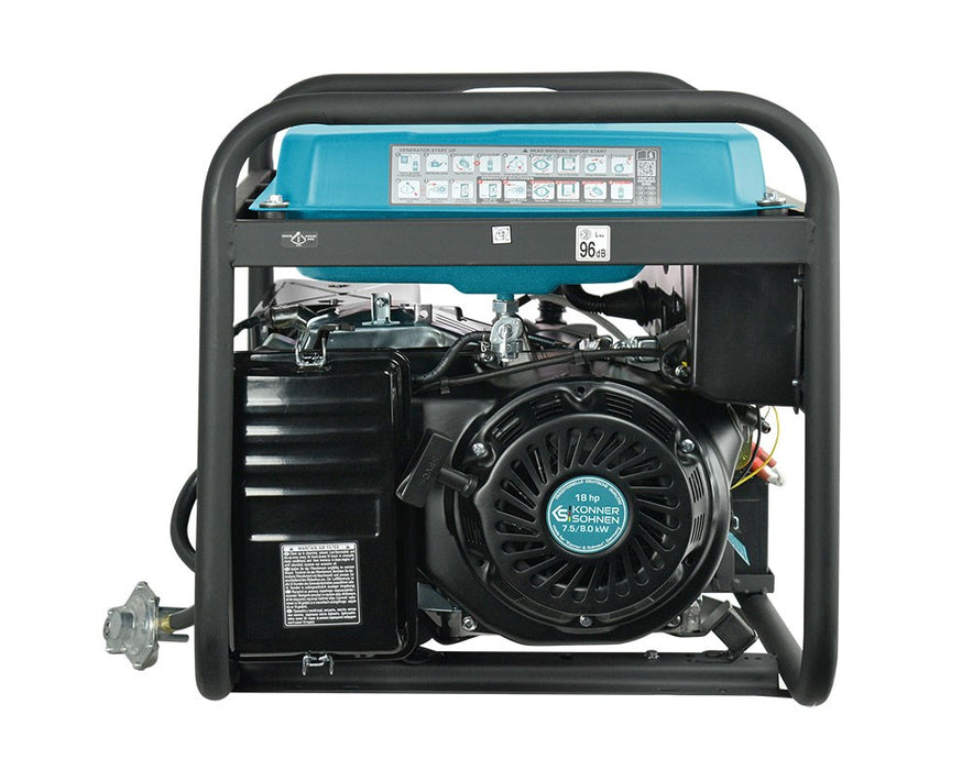ХИБРИДЕН ГЕНЕРАТОРЕН КОМПЛЕКТ 7,5KW,230V KÖNNER&SÖHNEN KS10000E G