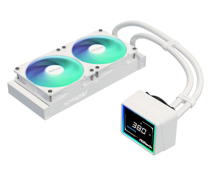 Хладилник ASRock Challenger White 240 Digital