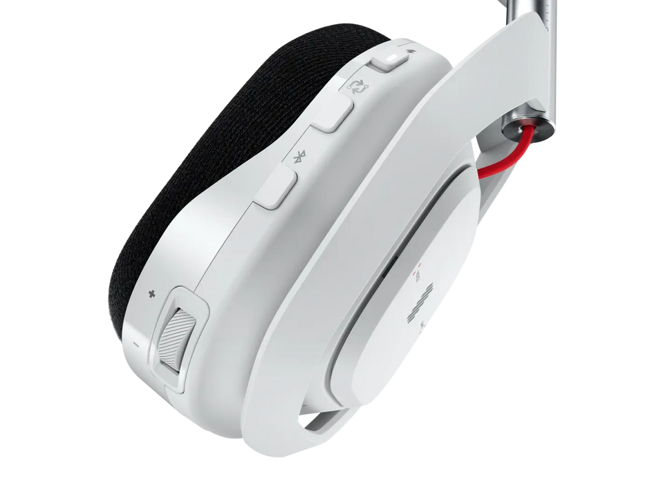 Logitech Astro A50 Lightspeed безжични слушалки с докинг станция, Бели