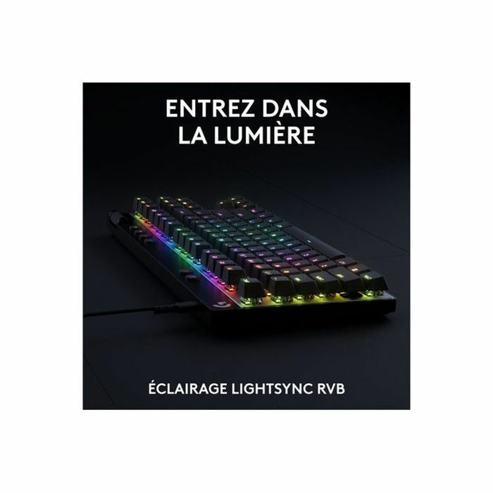 Клавиатура с мишка Logitech 920-013229 Черен Azerty френски