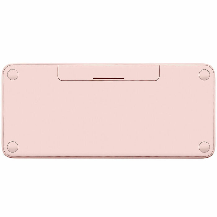 Безжична клавиатура Logitech K380  Розов Испанска Qwerty