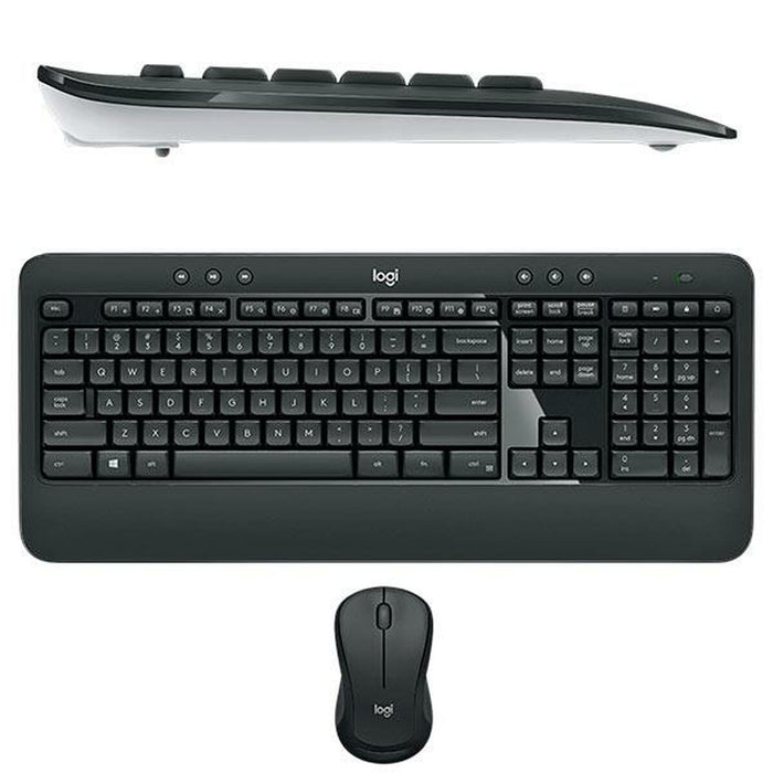 Клавиатура с мишка Logitech MK540 Черен Испанска Qwerty (4 броя)