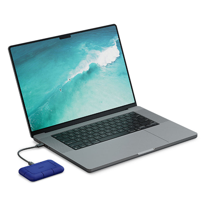 Външен харддиск LaCie THUNDERBOLT 5 Син 2 TB SSD