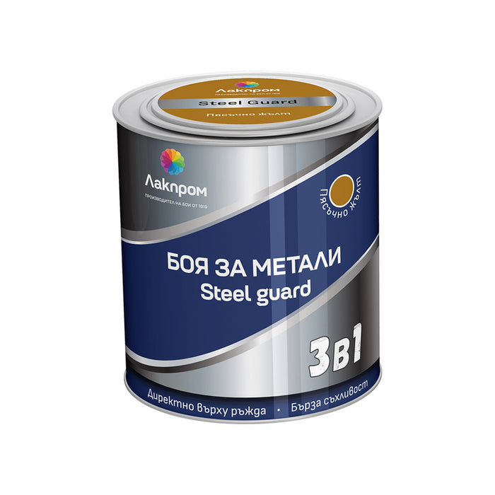 БОЯ ЗА МЕТАЛ 3 В 1 ПЯС.ЖЪЛТ 700 ML LACKPROM