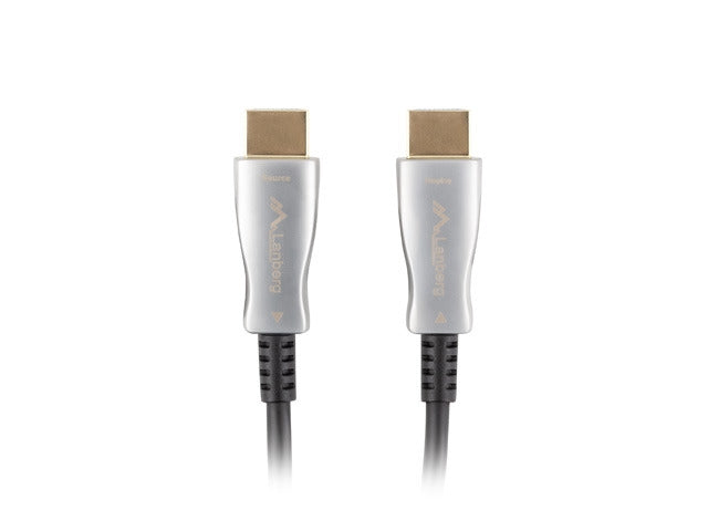 Lanberg HDMI M/M v2.0 кабел 100m оптичен черен aoc