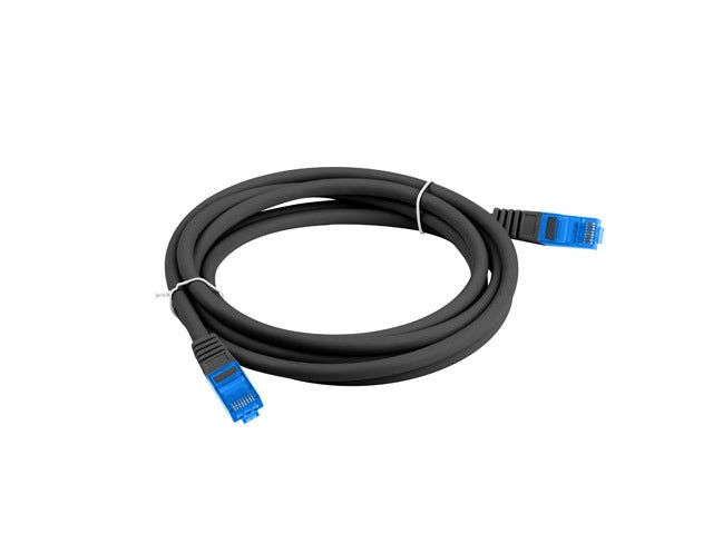 Lanberg patchcord CAT.6a s/ftp lszh cca 1m black fluke премина