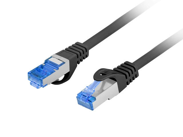 Lanberg patchcord CAT.6a s/ftp lszh cca 1m black fluke премина