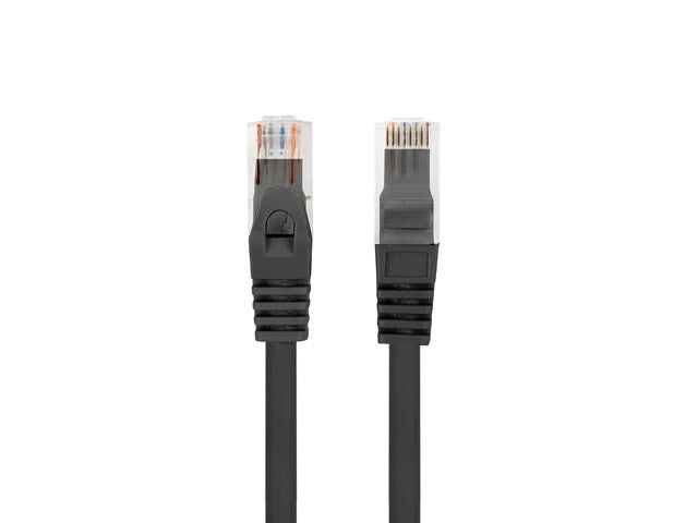 Lanberg patchcord CAT.6 utp lszh cu 0.25m black fluke премина