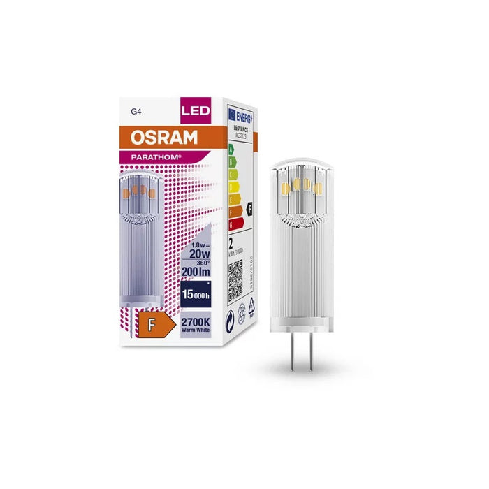 LED ЛАМПА PARATHOM PIN CL 20 1,8W/827 G4 LEDVANCE