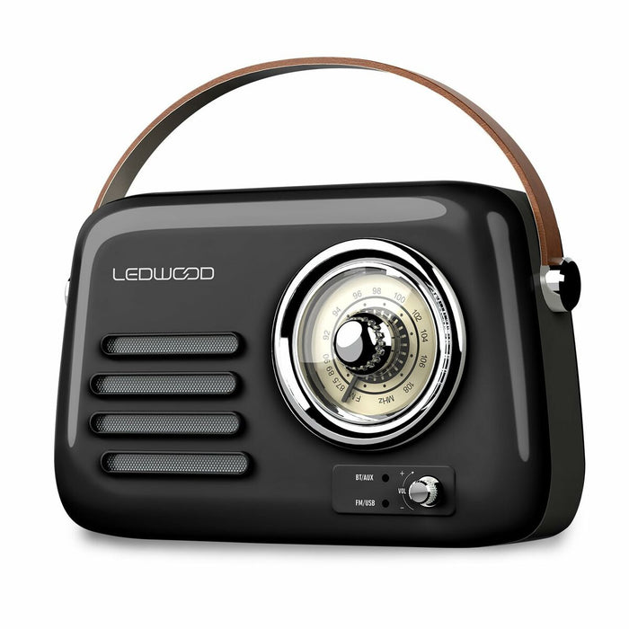 Радио-транзистор Ledwood ALMA BLK Черен 30 W