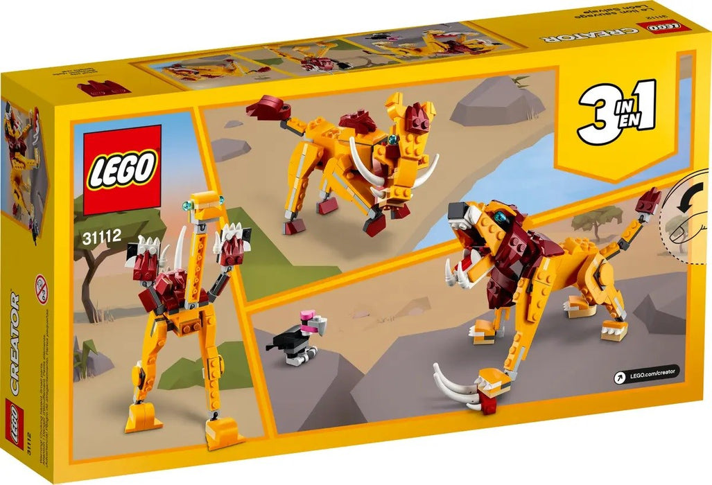 LEGO CREATOR 31112 ДИВ ЛЪВ