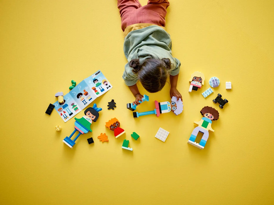 LEGO DUPLO 10423 КОНСТРУИРАЩИ ХОРА С ГОЛЕМИ ЕМОЦИИ