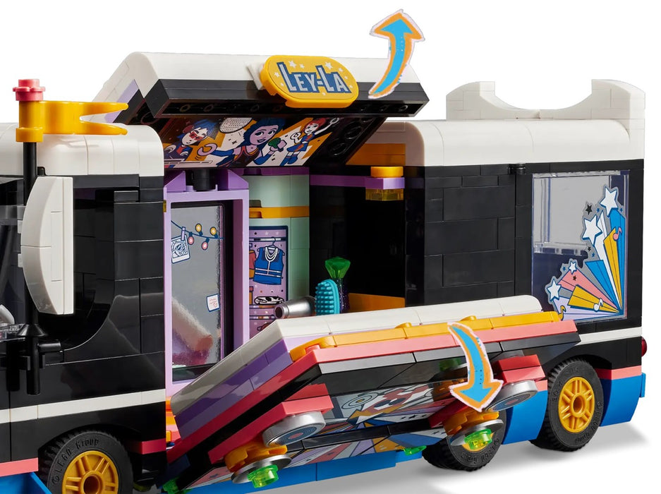 LEGO FRIENDS 42619 POP STAR MUSIC TOUR BUS