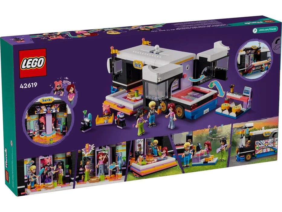 LEGO FRIENDS 42619 POP STAR MUSIC TOUR BUS