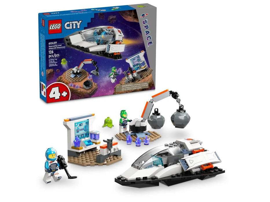 LEGO CITY 60429 КОСМИЧЕСКИ КОРАБ И ОТКРИВАНЕ НА АСТЕРОИД