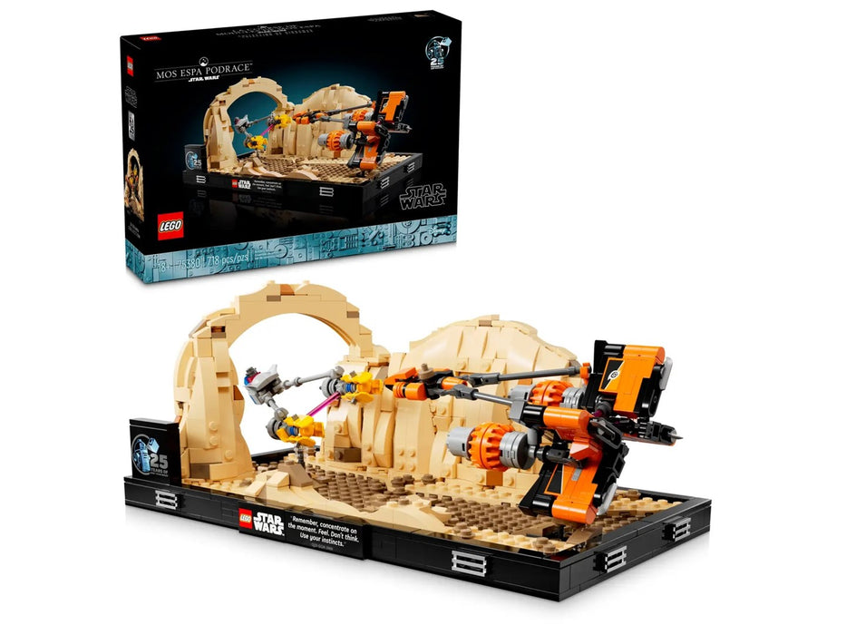 LEGO STAR WARS - Mos Espa Podrace - Diorama, 75380