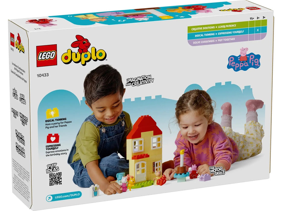 LEGO DUPLO 10433 Къща за рожден ден на прасето Пепа