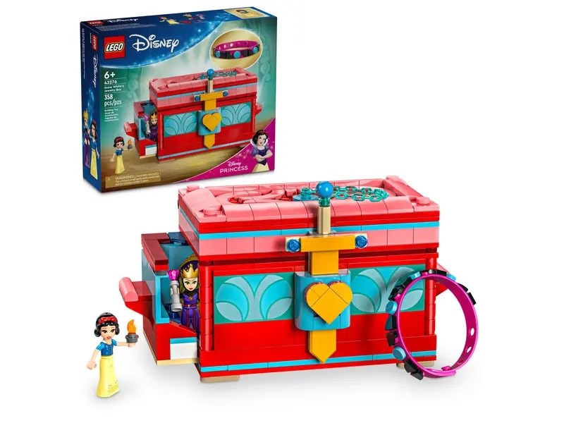 LEGO Disney 43276 Кутия за бижута Снежанка