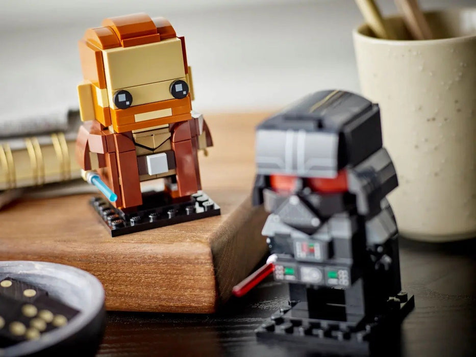 LEGO BRICKHEADZ STAR WARS 40547 Obi-Wan Kenobi and Darth Vader