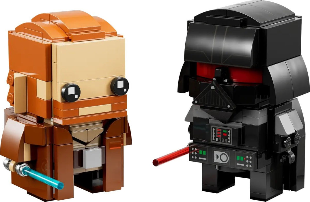 LEGO BRICKHEADZ STAR WARS 40547 Obi-Wan Kenobi and Darth Vader