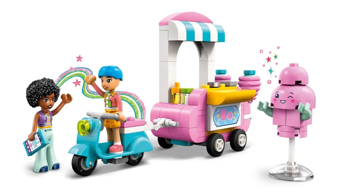 LEGO FRIENDS 42643 Стойка за захарен памук и скутер