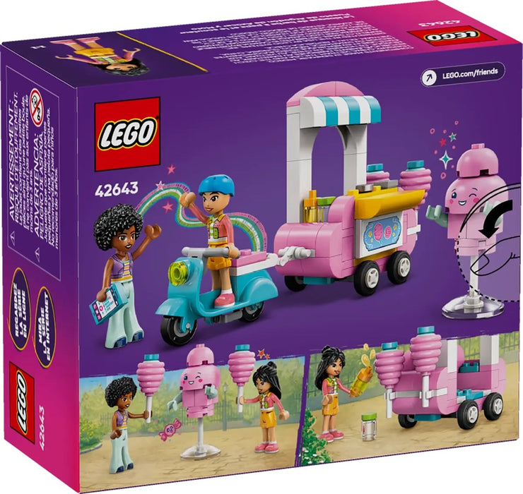LEGO FRIENDS 42643 Стойка за захарен памук и скутер