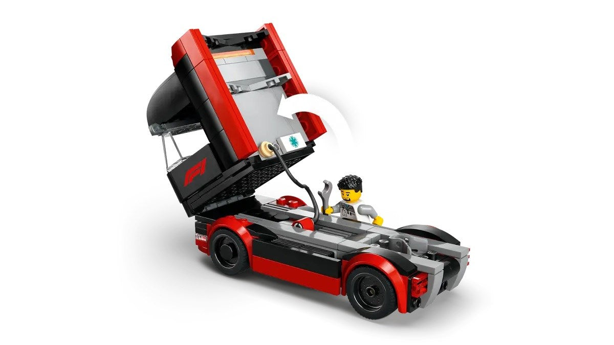 LEGO CITY 60445 F1 - Камион с автомобили RB20 и AMR24 F1