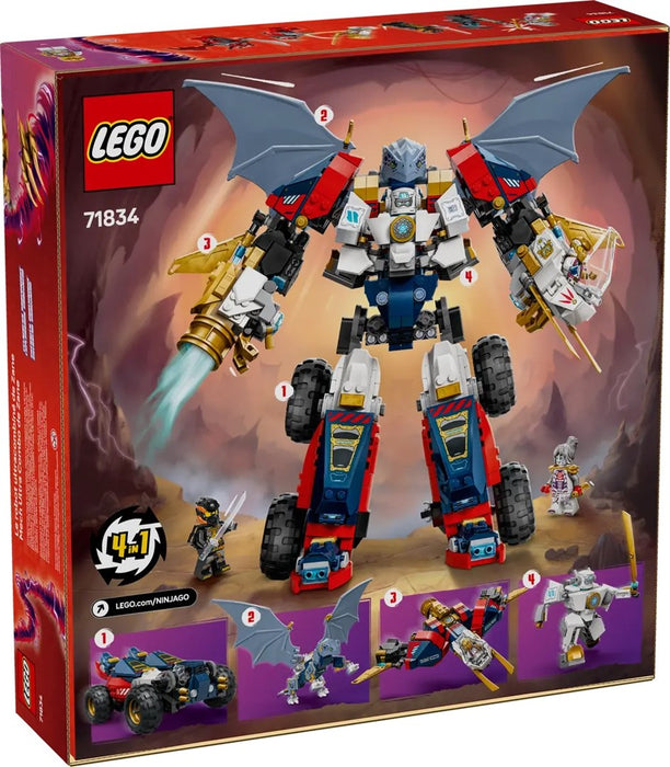 LEGO NINJAGO 71834 Ultra Combiner Mech на Зейн