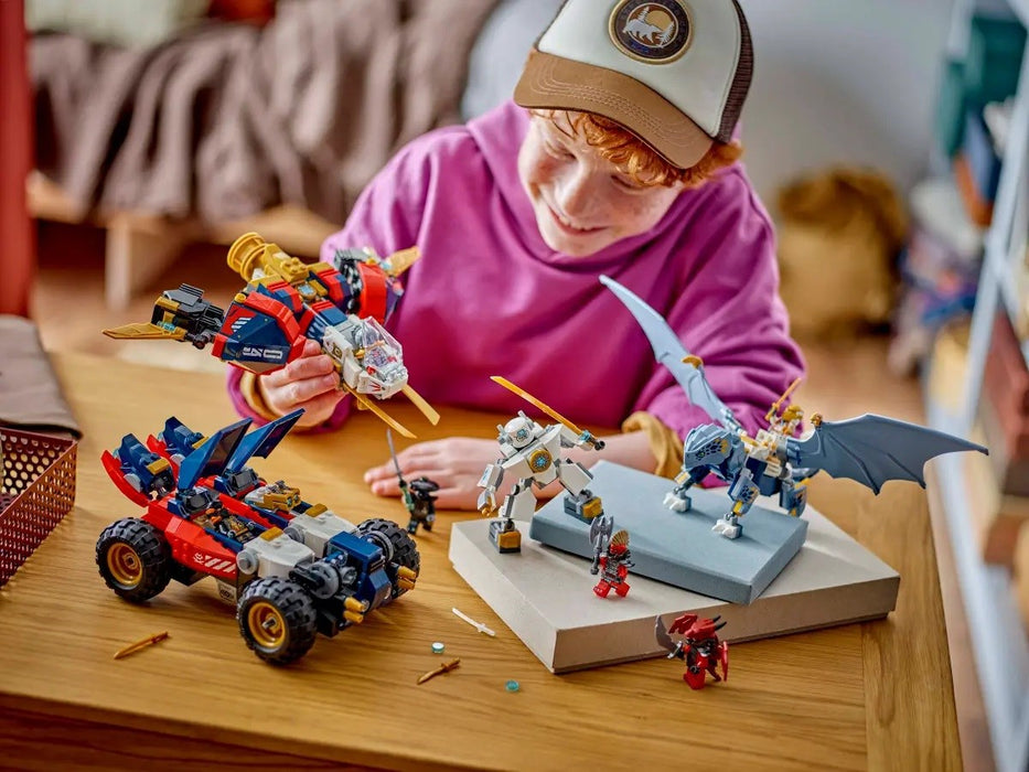 LEGO NINJAGO 71834 Ultra Combiner Mech на Зейн