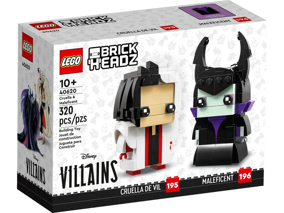 LEGO BRICKHEADZ 40620 Круела и Малефисента