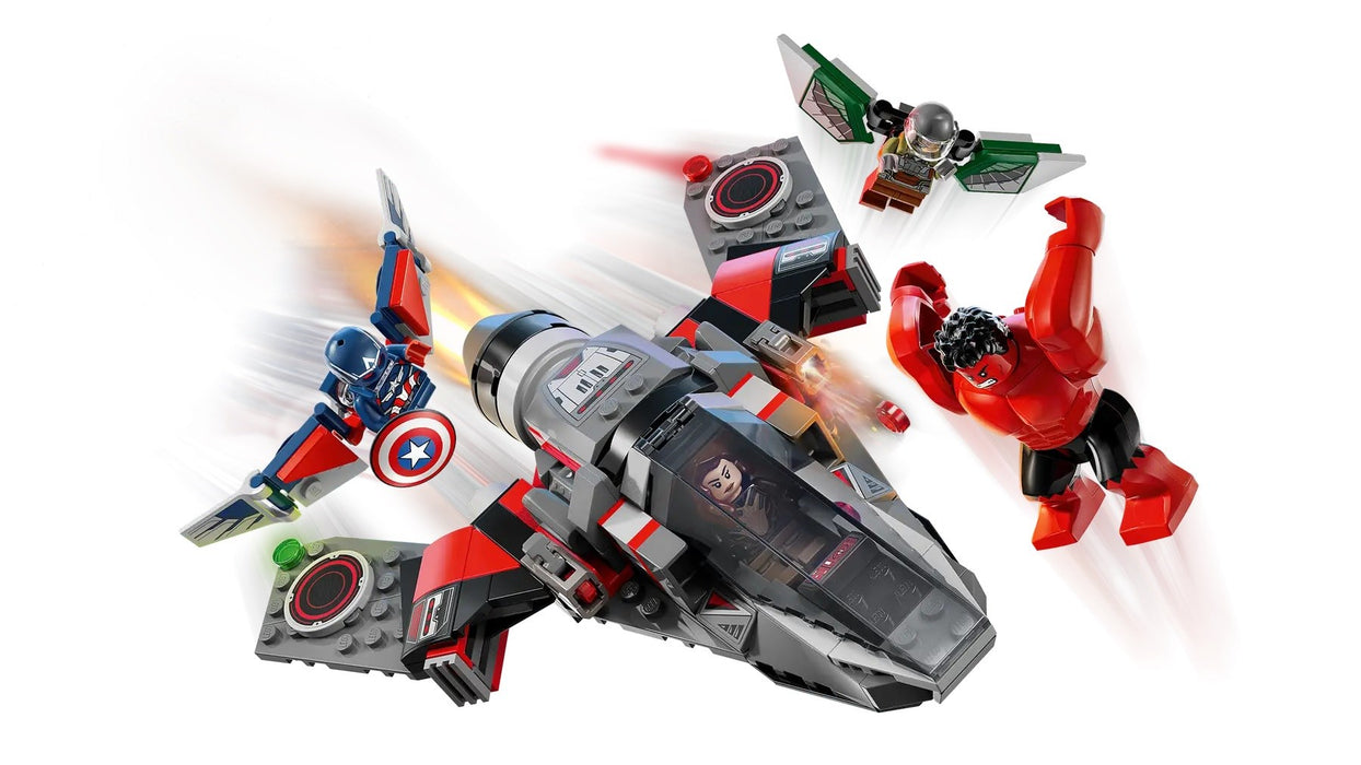 LEGO MARVEL 76292 Captain America VS Red Hulk Duel