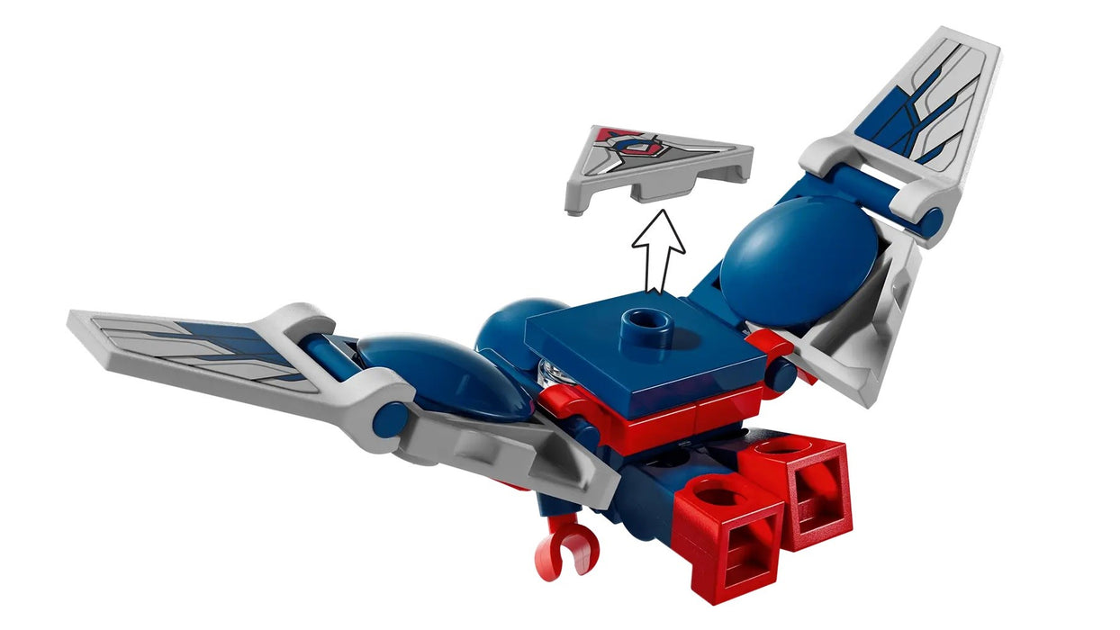 LEGO MARVEL 76292 Captain America VS Red Hulk Duel