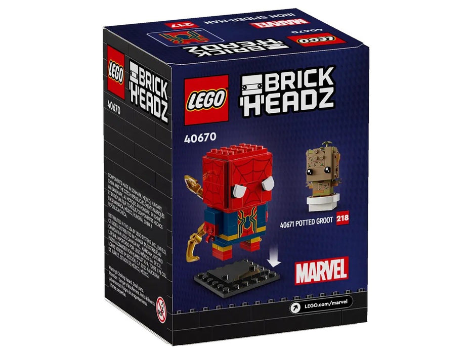 LEGO BRICKHEADZ 40670 Железният Спайдърмен