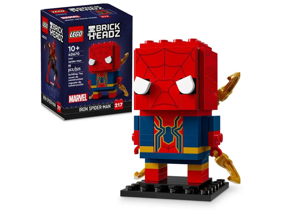 LEGO BRICKHEADZ 40670 Железният Спайдърмен