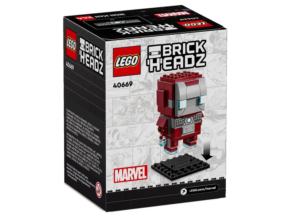 LEGO BRICKHEADZ 40669 Фигура Iron Man MK5