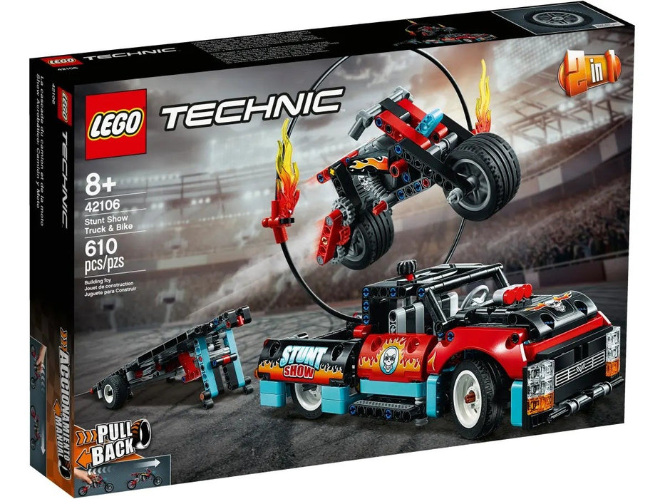 LEGO TECHNIC 42106 Stunt Show Truck and Bike