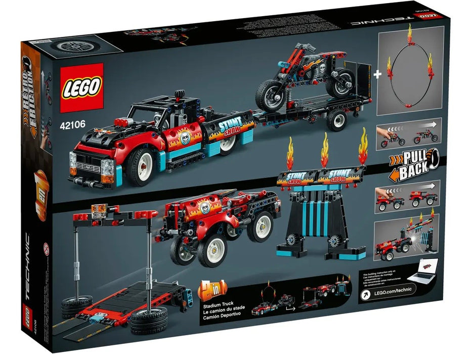 LEGO TECHNIC 42106 Stunt Show Truck and Bike