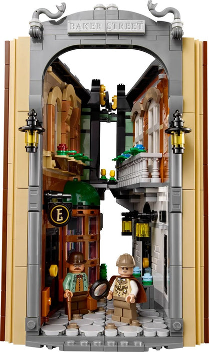 LEGO ICONS 10351 Шерлок Холмс: Кътче за книги