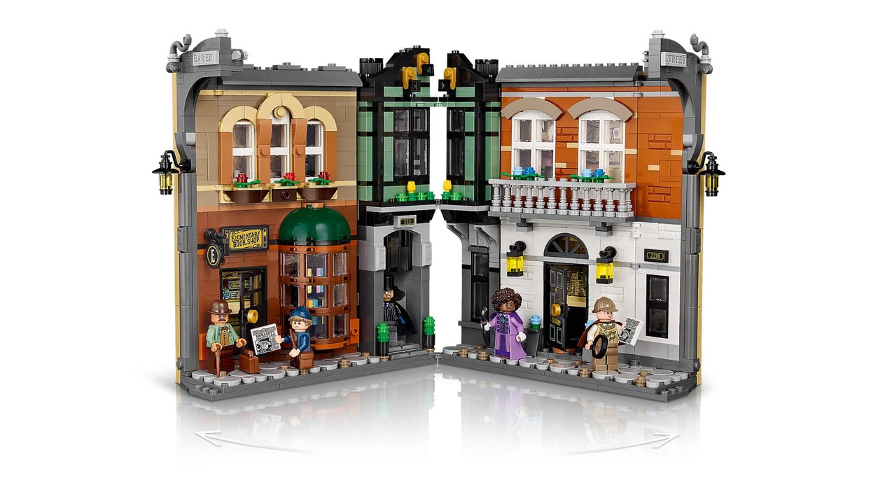 LEGO ICONS 10351 Шерлок Холмс: Кътче за книги