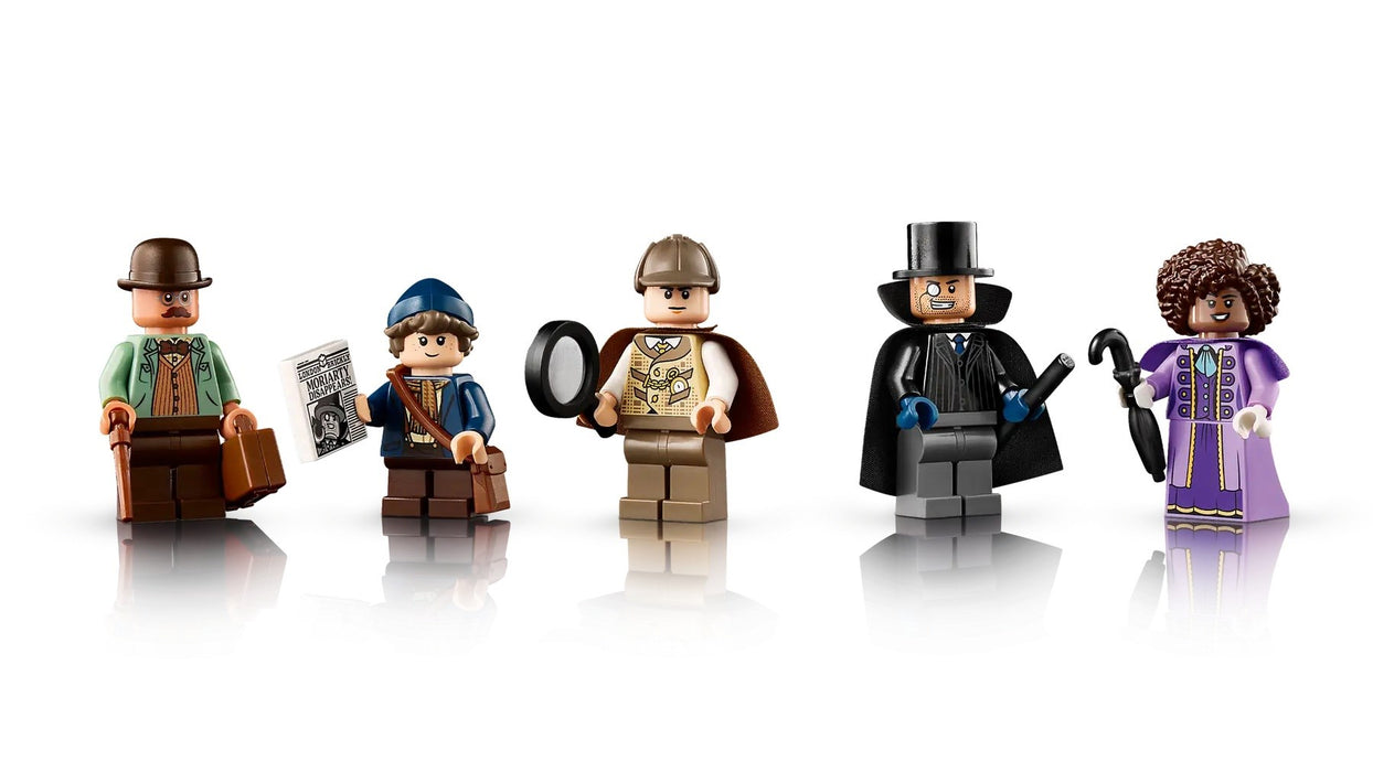 LEGO ICONS 10351 Шерлок Холмс: Кътче за книги