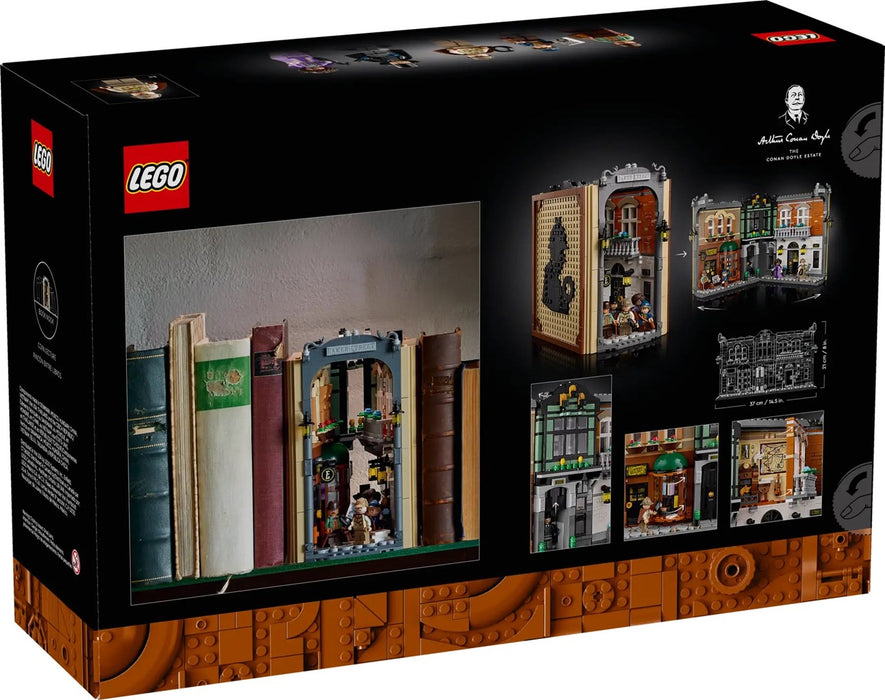 LEGO ICONS 10351 Шерлок Холмс: Кътче за книги